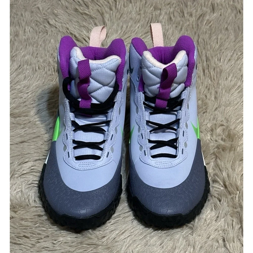 Nike Terrascout Big Kids Boots Size 6Y Ghost Purple Green NWB IH7683-002 NEW